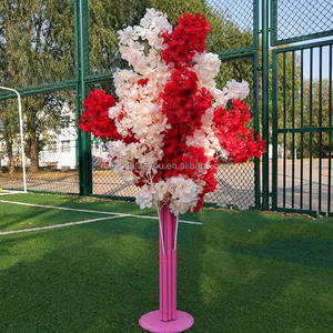 Arbre artificiel en soie <span class=keywords><strong>de</strong></span> fleurs <span class=keywords><strong>de</strong></span> cerisier Sakura rose en gros à prix abordable pour la décoration <span class=keywords><strong>de</strong></span> mariage - Product Image 2