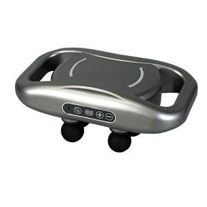 Pistola de masaje de seis cabezales para relajación muscular profunda con 12 niveles de velocidad, recargable por USB, para la parte baja de la espalda y todo el cuerpo - Product Image 2