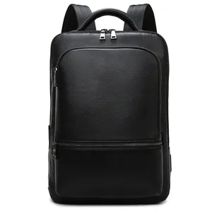 Vente en gros d'usine Sac à dos tendance pour homme Sac à dos personnalisé en cuir de vachette Sac pour les loisirs Voyage Sac à dos pour homme - Product Image 1