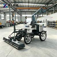 Machine de nivellement laser automotrice pour béton avec moteur de marque américaine pour sols de port