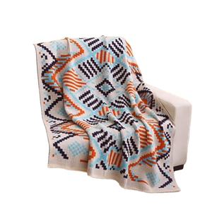 Châle tricoté Ukulélé de style bohème de luxe léger nouvelle couverture aérienne pour la climatisation pour la couverture de sieste de canapé - Product Image 1