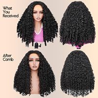 Perruque Demi-Tête 10 Pièces/Lot Cheveux Humains Bouclés Birmans 3D avec Dessus en Soie et Ligne de Cheveux Naturelle – Vente Directe Usine
