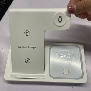 Cargador Inalámbrico Magnético Tipo-C Plegable de 15W, 3 en 1, <span class=keywords><strong>con</strong></span> Soporte para Reloj, Gran Venta 2025 - Product Image 1