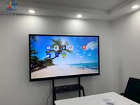 Tableau blanc interactif LCD 4K de 75 pouces haut de gamme avec haute précision pour les entreprises, l'enseignement et les conférences