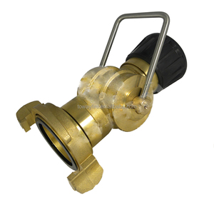 Boquilla de Incendios Toway de 3 Etapas con Chorro de Cobre, Tamaño 40/50/65, Boquilla Flexible para Manguera Contra Incendios - Product Image 1