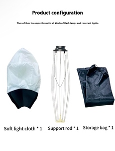 Customizable 65cm <strong>Soft</strong> <strong>Box</strong> with LED Lighting for Photo Studio - Product Image 5