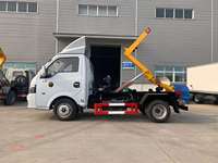 Camion à benne basculante à bras articulé, direct usine, 4x2, 12 tonnes, avec conteneur hydraulique pour la collecte des déchets municipaux