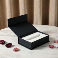 Boîte cadeau de luxe personnalisée pour parfum, boîte d'emballage vide pour rouge à lèvres et huiles essentielles avec insert en mousse, personnalisation du logo