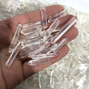 ควอตซ์ใสธรรมชาติแบบขายส่ง หินดิบทรงหอก - Product Image 2