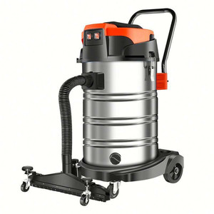 Aspiradora Industrial de Alta Potencia para Húmedo y Seco, Kit de Aspiradora Comercial de Acero Inoxidable - Product Image 4