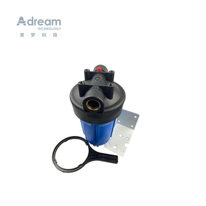 Carcasa de Filtro de Agua Jumbo de 10 Pulgadas, Azul, para Cartuchos PP/<span class=keywords><strong>CTO</strong></span>/UDF, con Puerto de Latón de 1 Pulgada - Product Image 3