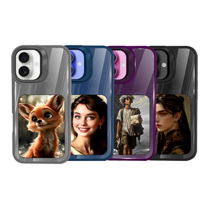 Nuovo aggiornamento grande schermo E-ink <span class=keywords><strong>foto</strong></span> NFC custodia del telefono cellulare per <span class=keywords><strong>iPhone</strong></span> 16/16Pro/16Pro Max Fashion <span class=keywords><strong>Cover</strong></span> del telefono di lusso del braccialetto - Product Image 4