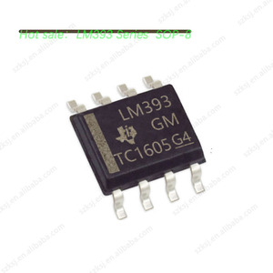 Bộ khuếch đại tuyến tính dòng IC LM393 so sánh SOP-8 lm393dr lm393dt lm393dr2g - Product Image 1