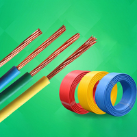 Vente directe d'usine, fil de cuivre pur standard à âme souple, fil à un seul conducteur, fils multibrins, câble flexible pour la décoration intérieure