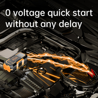 Premium Quality Car Tyre Inflator Pump LED Lighting Digital Screen 23L/Min Inflation Rate Portable Car Battery Jump Starter for