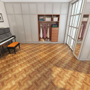 Tapis de sol en PVC imitation marbre blanc, extension ample en vinyle LVT, sol Flexible, carreaux de sol imbriqués en pvc - Product Image 6