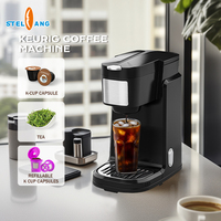 Machine à café Keurig automatique à portion individuelle, faible consommation d'énergie, capsule K-Cup programmable pour un usage domestique ou hôtelier