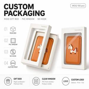 Cartera Magnética Delgada MagSafe para Teléfono, con Soporte, Bloqueo RFID, <span class=keywords><strong>de</strong></span> Cuero Vegano, Regalo <span class=keywords><strong>de</strong></span> Navidad para iPhone y Samsung, Disponible en Reino Unido - Product Image 5