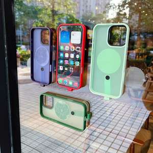 Color personalizado antideslizante adhesivo suave TPU ventosa mate anticaída a prueba <span class=keywords><strong>de</strong></span> golpes funda <span class=keywords><strong>de</strong></span> teléfono para iPhone 17 Pro Max air - Product Image 2