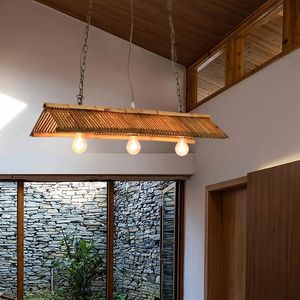 Lampe d'art rétro chinoise 2ichinese pour salon de thé, <span class=keywords><strong>restaurant</strong></span>, stand, maison d'hôtes, suspension tissée, style zen chinois, Lili - Product Image 4