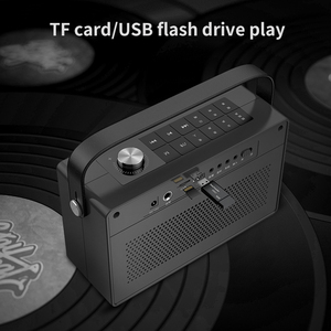 SHIDU 30W Hi-Fi Home Karaoke altoparlante acustico UHF Wireless Mic <span class=keywords><strong>amplificatore</strong></span> Bluetooth portatile telecomando per canto - Product Image 5