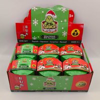 Squishy Grinch de Noël, jouet anti-stress à presser en forme de boulette, rempli de gel de pectine doux, forme alimentaire réaliste, cadeau de fête