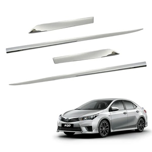 ชุดแต่งขอบประตูโครเมียม ABS พลาสติก สำหรับรถยนต์ TOYOTA COROLLA ปี 2014 ขึ้นไป - Product Image 1