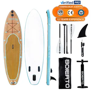 BOIERTO Tabla de paddle Board Tabla de paddle inflable personalizada barata con accesorios