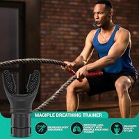 Expansor de Capacidad Pulmonar Ajustable y Personalizado, Entrenador de Respiración para Deportistas, Uso Doméstico