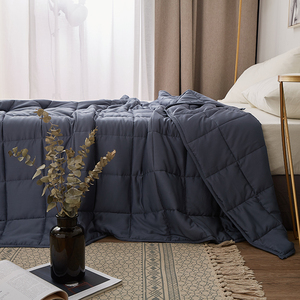 De alta calidad de China proveedor 100% de fibra de bambú de ponderada manta de cama de tamaño completo para dormir bien - Product Image 5