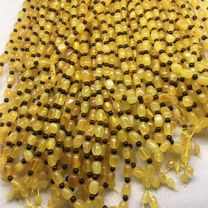 YZ Jewelry Perle di Ambra Naturale del Baltico a Forma Ovale/Rotonda Cabochon, Perle di Gemme Sciolte per Creazione di Gioielli - Product Image 6