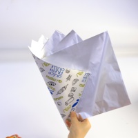 Papier d'aluminium de qualité alimentaire pour papier d'emballage Burger Papier de charcuterie avec logo Papier alimentaire sulfurisé