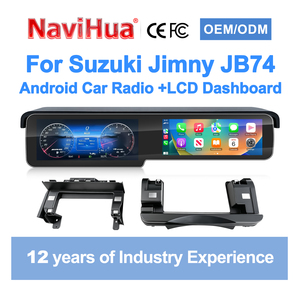 Autoradio multimédia Android double écran Navihua nouvelle conception avec Carplay, Auto, GPS, DSP et lecteur DVD pour Suzuki Jimny JB74 - Product Image 2