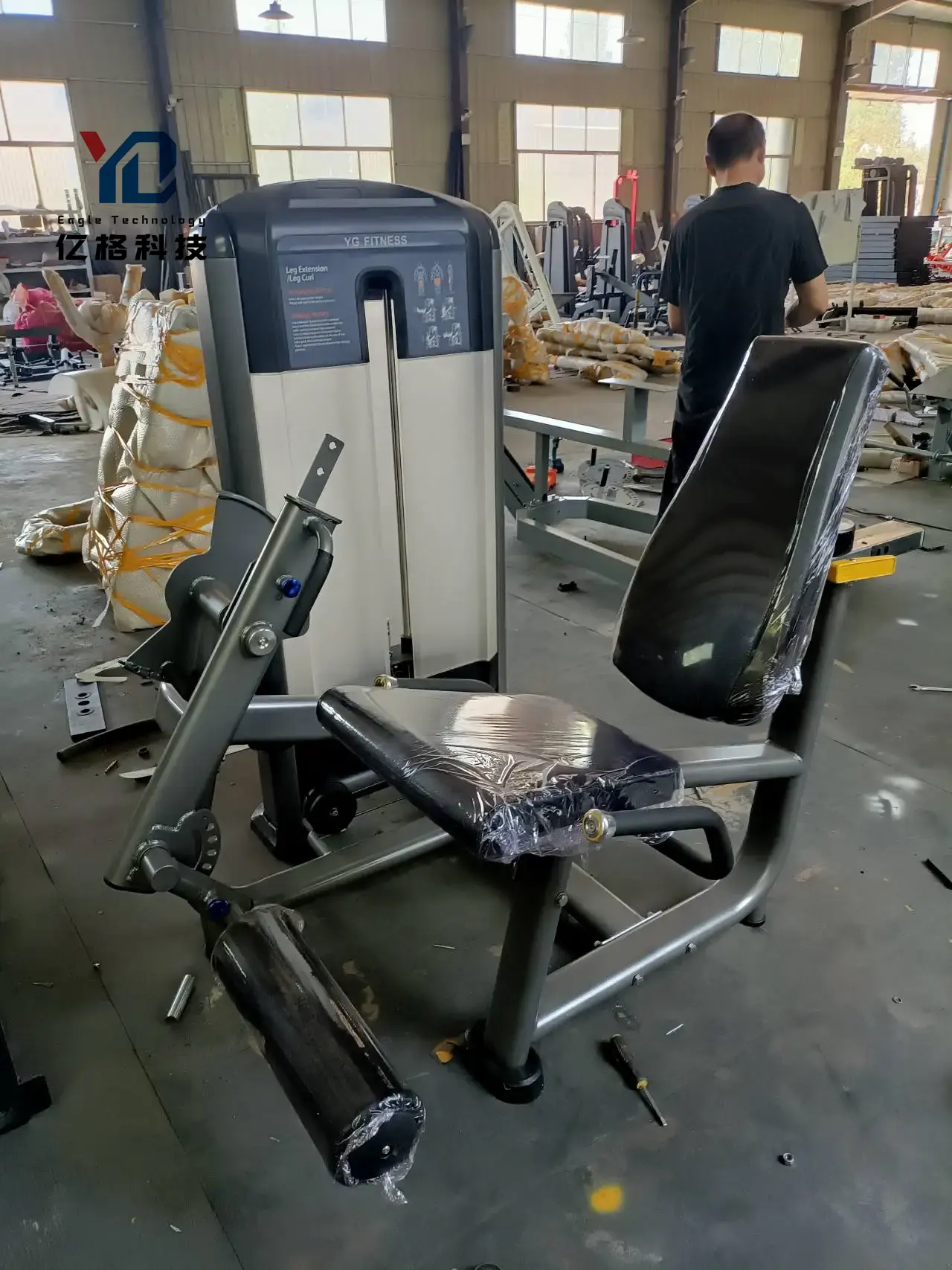 YG-6002 Hot Sale Commercial Factory Directly Supply Leg extension Training Machine Gym Fitness Equipment