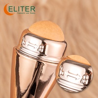 Filtre absorbant d'huile volcanique, 1 pièce, en Stock, rouleau réutilisable, pour la peau du visage, Mini Massage, contrôle de sébum, rouleau absorbant