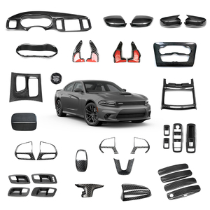 OEM for Dodge Charger Carbon Fiber Dry Full Set <strong>Car</strong> Interior Accessories <strong>Decoration</strong> for Dodge Charger 2015-2023 - Product Image 1