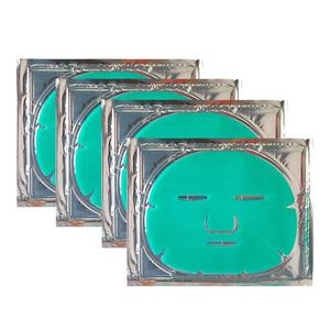 Masker Wajah Perawatan jerawat alami, masker wajah hijau kolagen semua jenis kulit, masker wajah pemutih rumput laut untuk wanita - Product Image 6