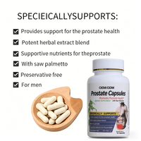 Compléments alimentaires à base de plantes pour améliorer les performances masculines, avec extrait de palmier nain et capsules de lycopène, pour soutenir la santé de la prostate masculine