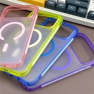 เคสโทรศัพท์แม่เหล็กแบบด้านคุณภาพสูงสำหรับ iPhone 18 17 Pro Max พร้อมปุ่มสัมผัส AI ป้องกันการกระแทกทั้งสี่มุม - Product Image 4