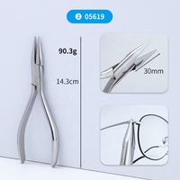 Pince à lunettes outils de réparation pince pour ajuster les lunettes optiques