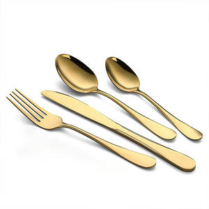 Vaisselle en acier inoxydable de haute qualité, 24 pièces, couteau, fourchette, cuillère, couverts, ensemble de couverts pour hôtel, restaurant, boîte cadeau - Product Image 6