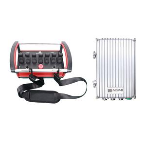 Control Remoto Automático para Grúa Hidráulica con Botones Metálicos y Protección de Retorno al Apagado, Diseño en Plástico Rojo - Product Image 1