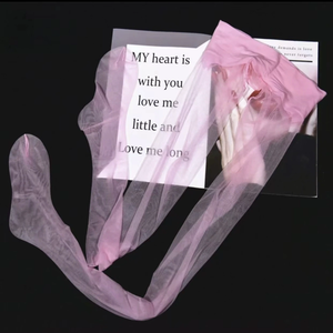 ถุงน่องผ้าโปร่งบางเงาของผู้หญิงถุงน่องผ้าไหมสวมใส่สบายเอวสูงไร้รอยต่อ - Product Image 1