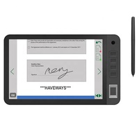 Tablette d'écriture LCD sans papier microsoft Office, écran de 10 pouces, Signature par empreinte digitale, avec stylet
