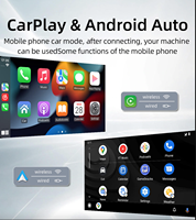 Radio Multimedia para Auto, Reproductor MP5 Estéreo de 2 Din y 7 Pulgadas, Android Auto, Apple CarPlay, Bluetooth, para VW