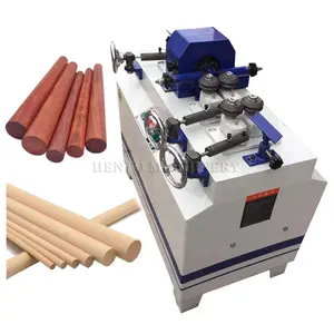 Máquina de fabricación de palo de madera de acero inoxidable, mango de escoba/palo redondo/máquina de fabricación de palo de madera