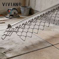 Profilé d'angle métallique résistant aux fissures pour la protection des coins des murs en plâtre et cloisons sèches, rénovation