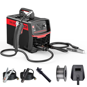 Soudeuse 3 en 1 Arc <span class=keywords><strong>TIG</strong></span> MIG 120A 220V sans gaz, machine à souder MIG à inverseur pour les amateurs de bricolage - Product Image 1