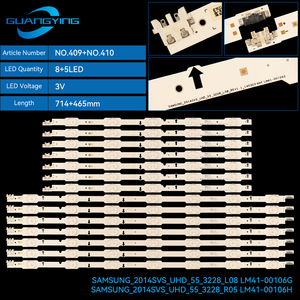 Bande de lampe rétroéclairée pour TV <span class=keywords><strong>LED</strong></span> Utilisation pour les bandes <span class=keywords><strong>LED</strong></span> DUGE-550DCB/DUGE-550DCA-R5 PUR/R05 LM41-00106G/00106H - Product Image 2