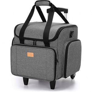 Échantillon gratuit : Sac de transport à roulettes pour machine à coudre, sac à main, sac de rangement pour outils de tricot - Product Image 1
